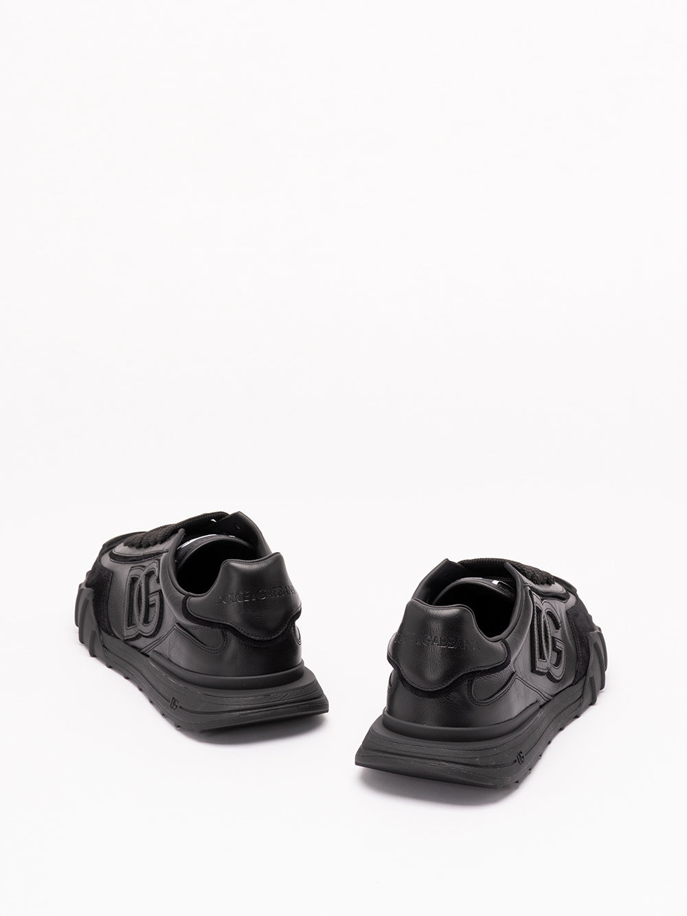 DOLCE & GABBANA `DG Athletic` Sneakers 8B956 NERO/NERO