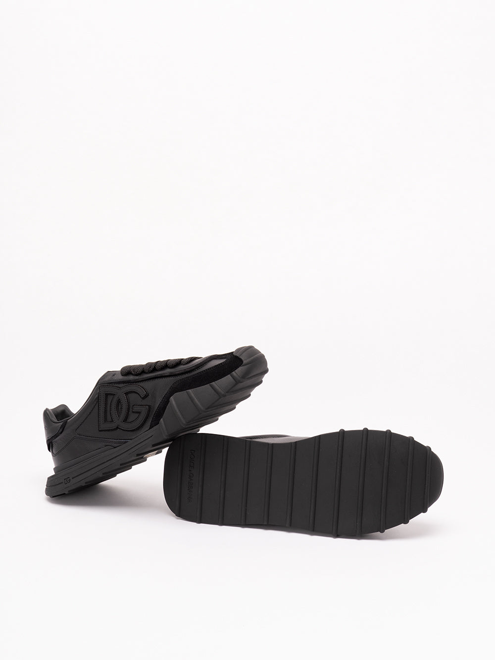 DOLCE & GABBANA `DG Athletic` Sneakers 8B956 NERO/NERO