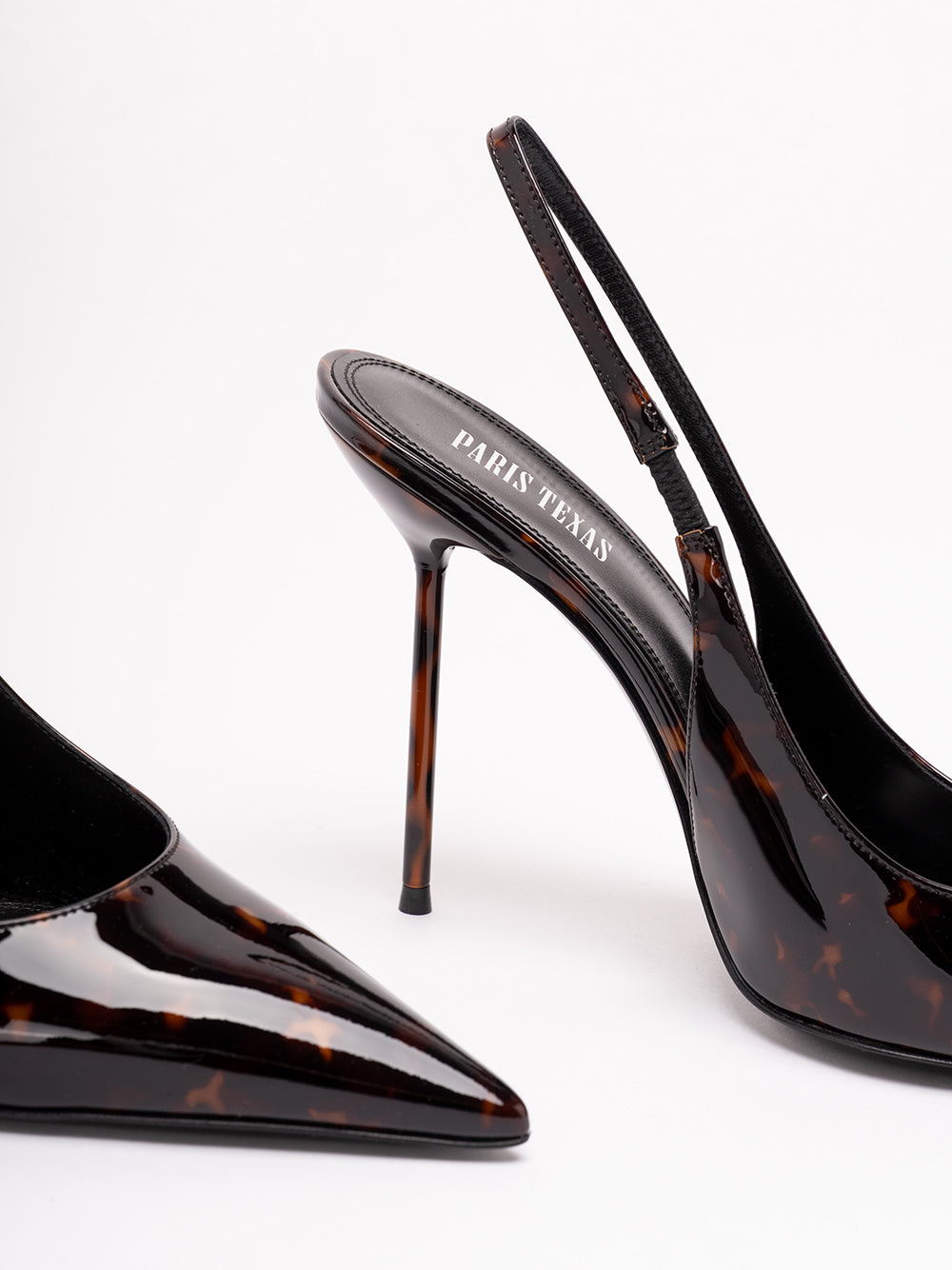 PARIS TEXAS `Lidia` Slingback TORTOISE