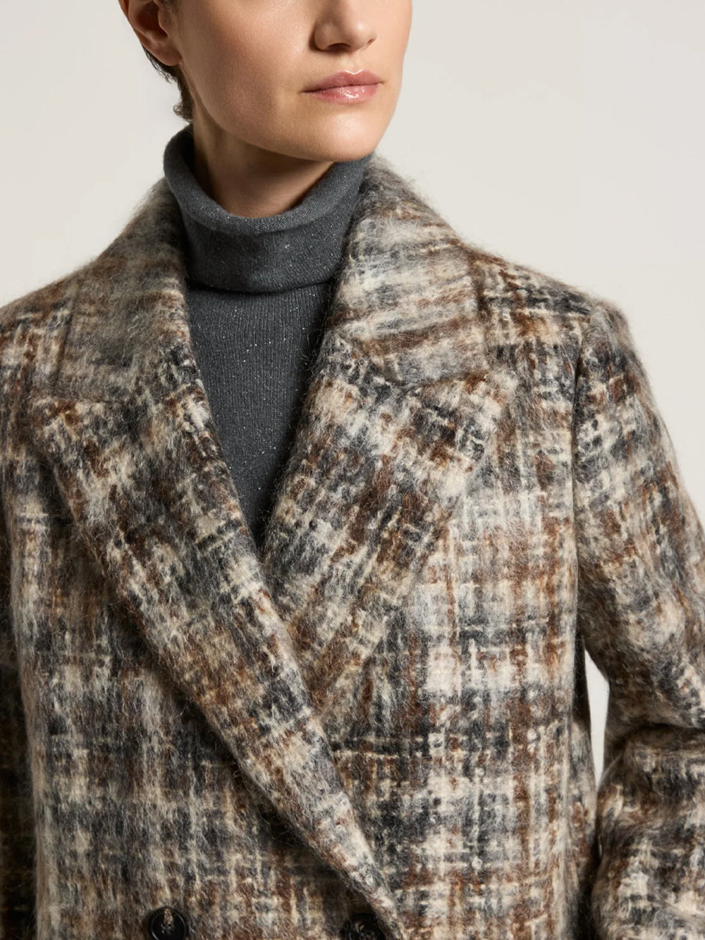 PESERICO Coat - 972 GRIGIO ECLISSE