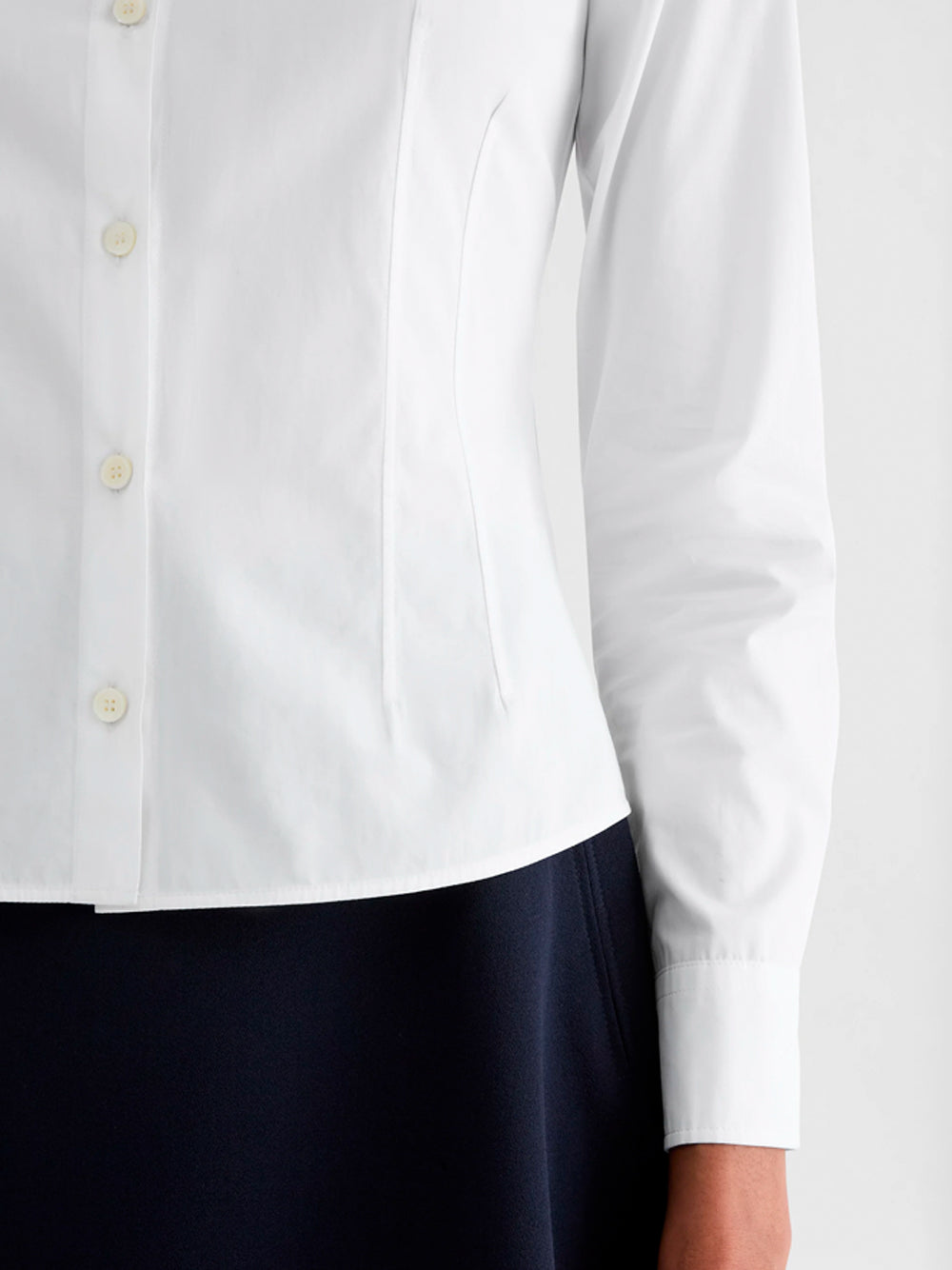 JIL SANDER Shirt 100 OPTIC WHITE