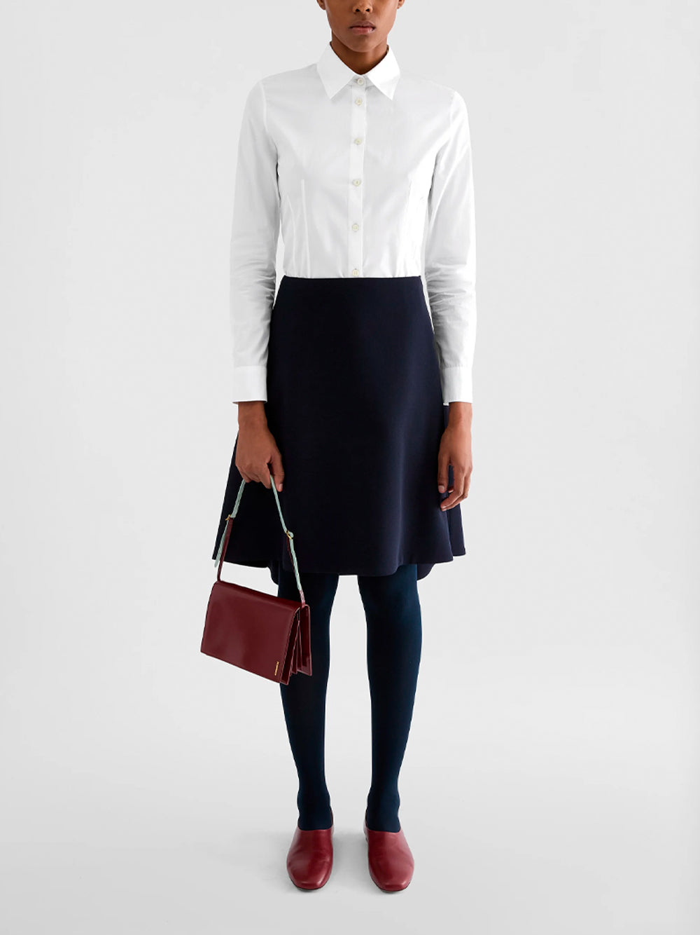 JIL SANDER Shirt 100 OPTIC WHITE