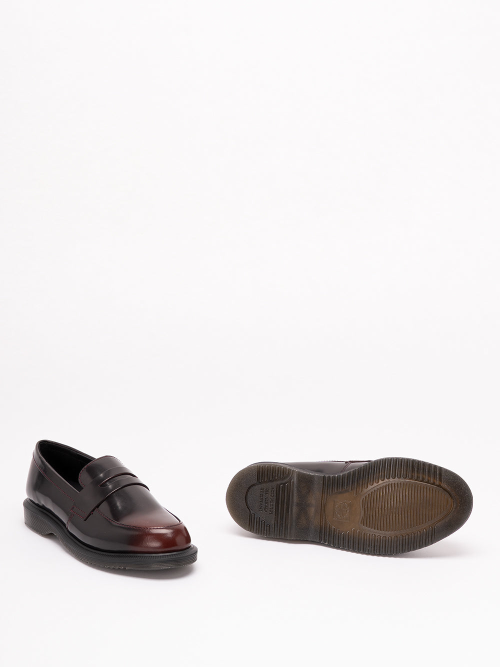 DR. MARTENS `Temara` Loafers CHERRY RED
