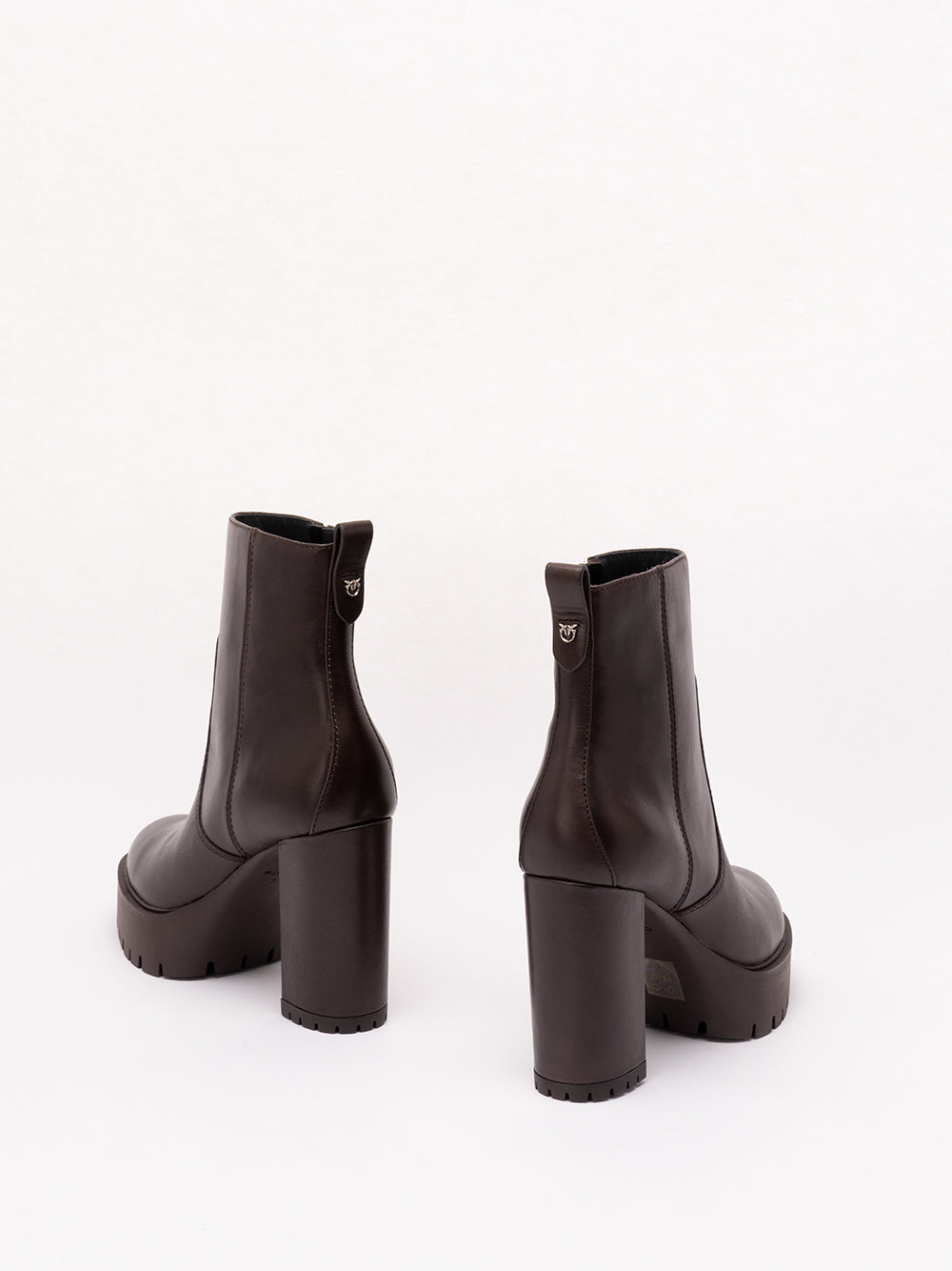 PINKO `Clara 01` Ankle Boots L72 MORO