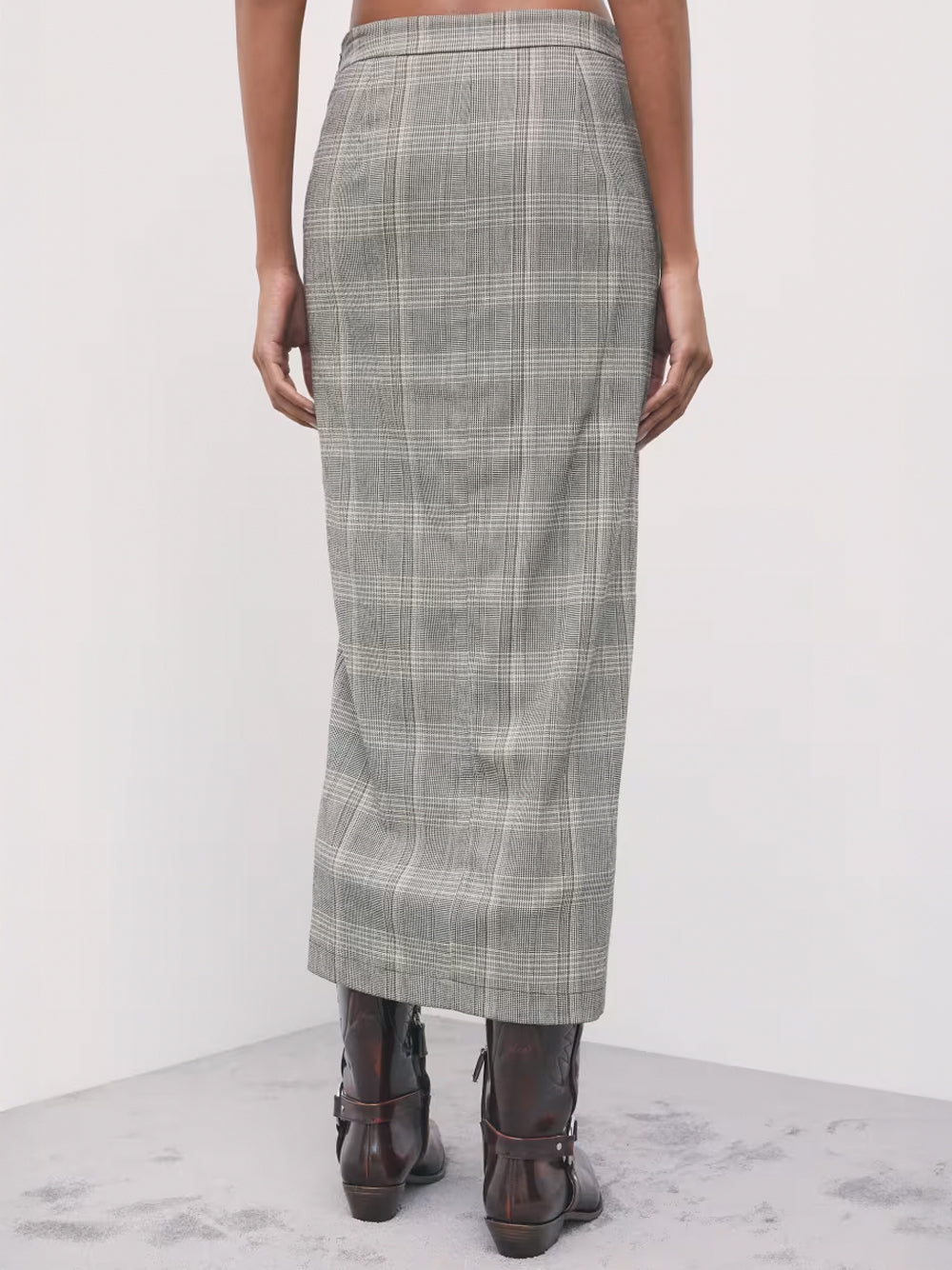 PATRIZIA PEPE Skirt - F603 BROWN CHECK