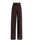DOLCE & GABBANA Pinstripe Pants - S8053 BROWN