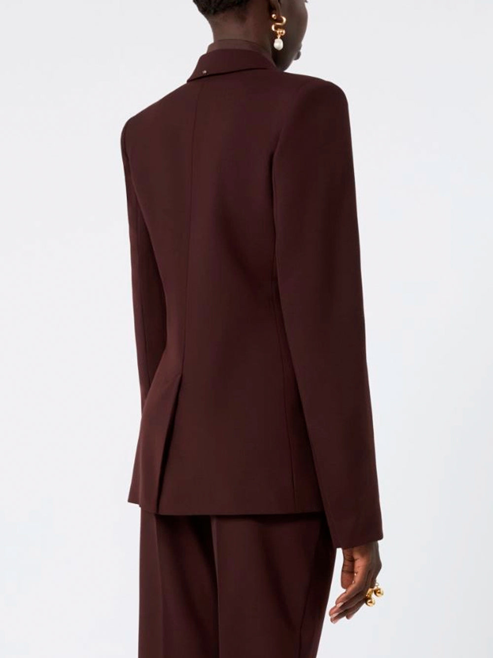 SPORTMAX `Ciocca` Jacket 003 PRUGNA
