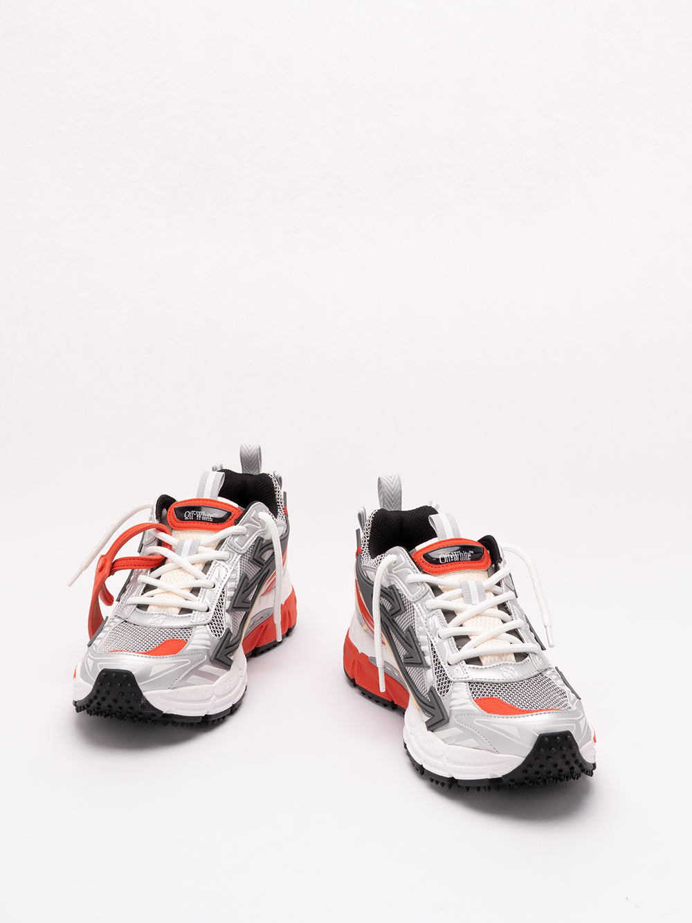 OFF WHITE `Ow Be Right Back` Sneakers 7609 GRAY/RED