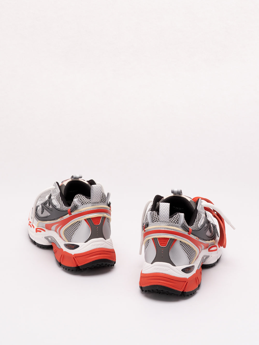 OFF WHITE `Ow Be Right Back` Sneakers 7609 GRAY/RED
