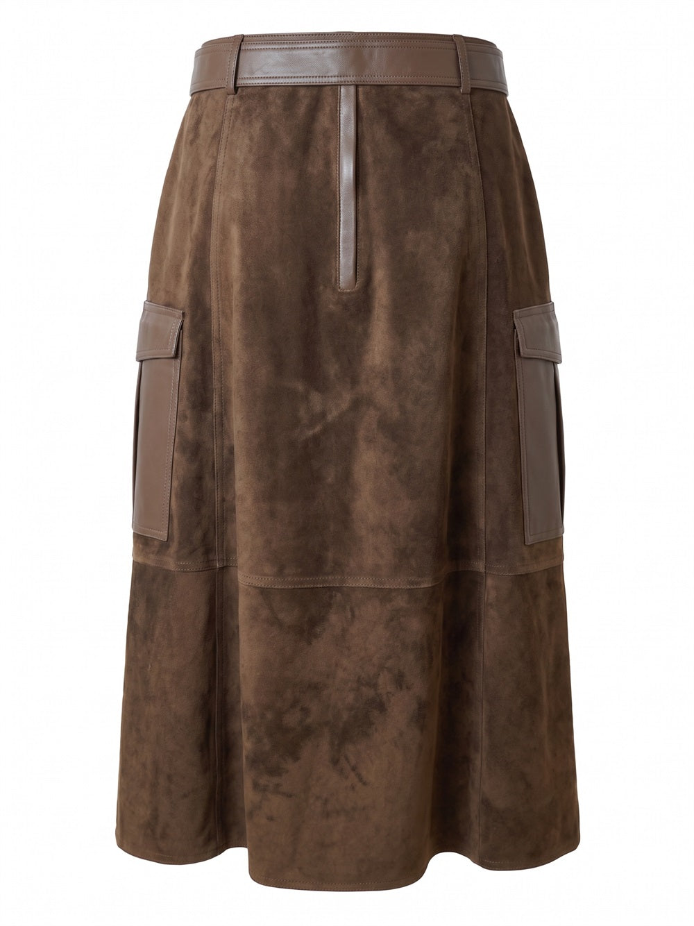 PORTS 1961 Skirt 581 CHOCOLATE
