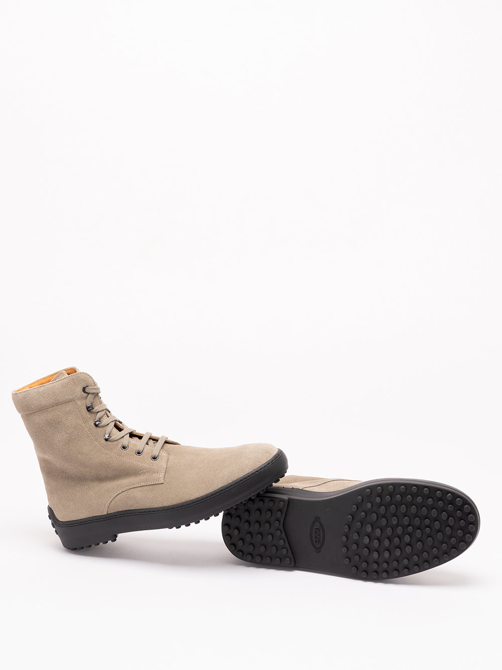 TOD`S Winter Gommino Ankle Boots in Suede C405 TORBA