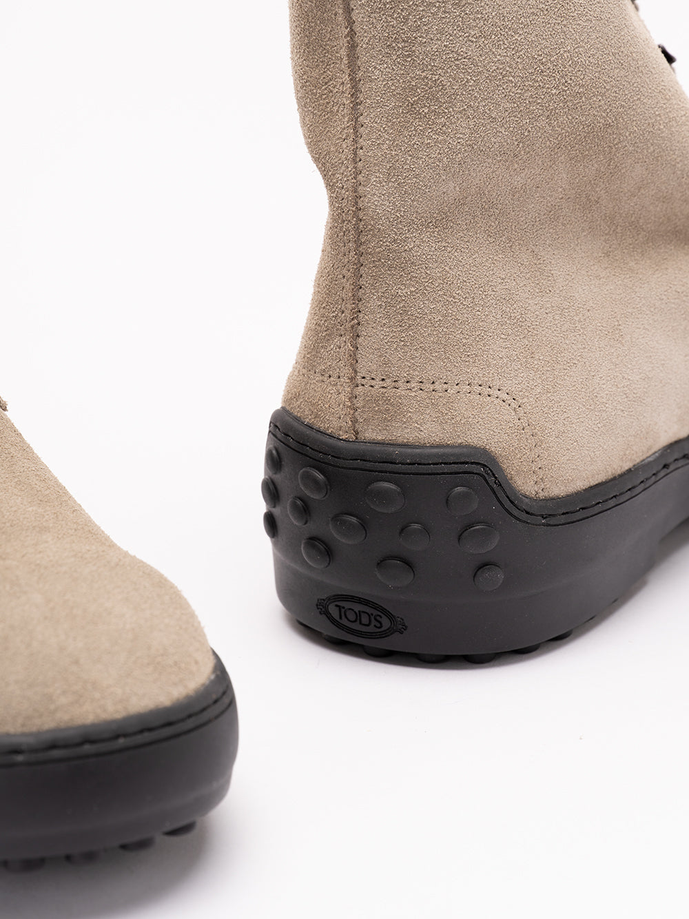 TOD`S Winter Gommino Ankle Boots in Suede C405 TORBA