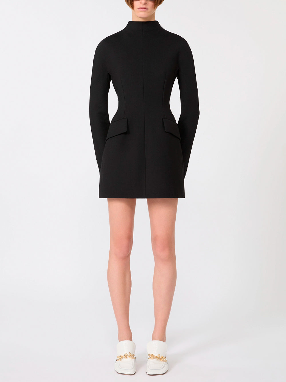 SPORTMAX `Tefrite` Dress 003 NERO