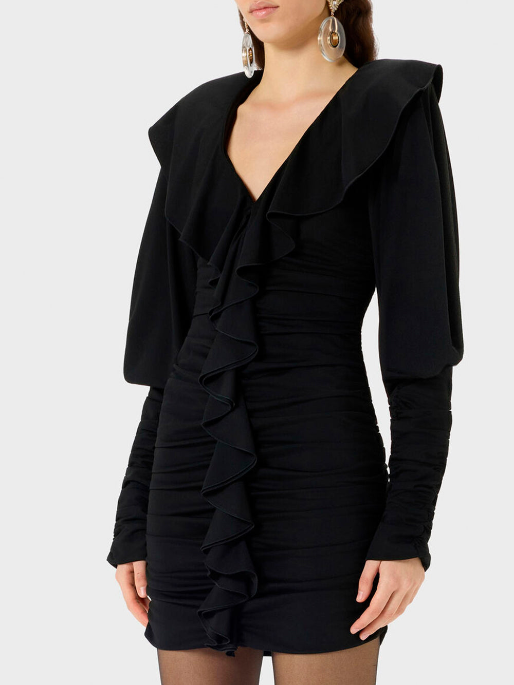 BLUMARINE Mini Dress 22222 BLACK