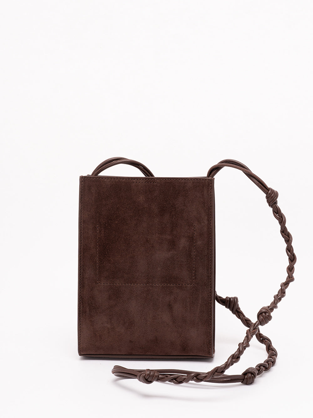 JIL SANDER `Tangle` Small Bag 601 CHOCOLATE PLUM