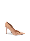 DOLCE & GABBANA Patent Leather Pumps 8H056 BEIGE SCURO