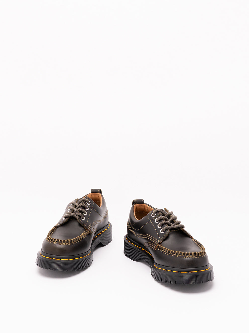 DR. MARTENS `Lowell` Derby DMS OLIVE