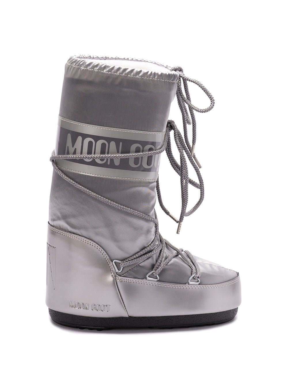 MOON BOOT `Icon Glance` Boots - H001 SILVER