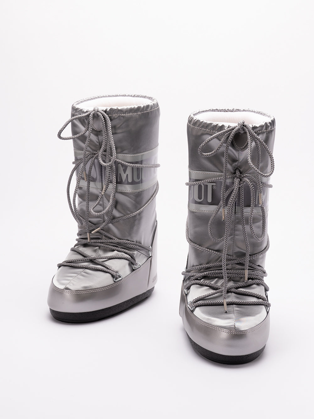 MOON BOOT `Icon Glance` Boots - H001 SILVER