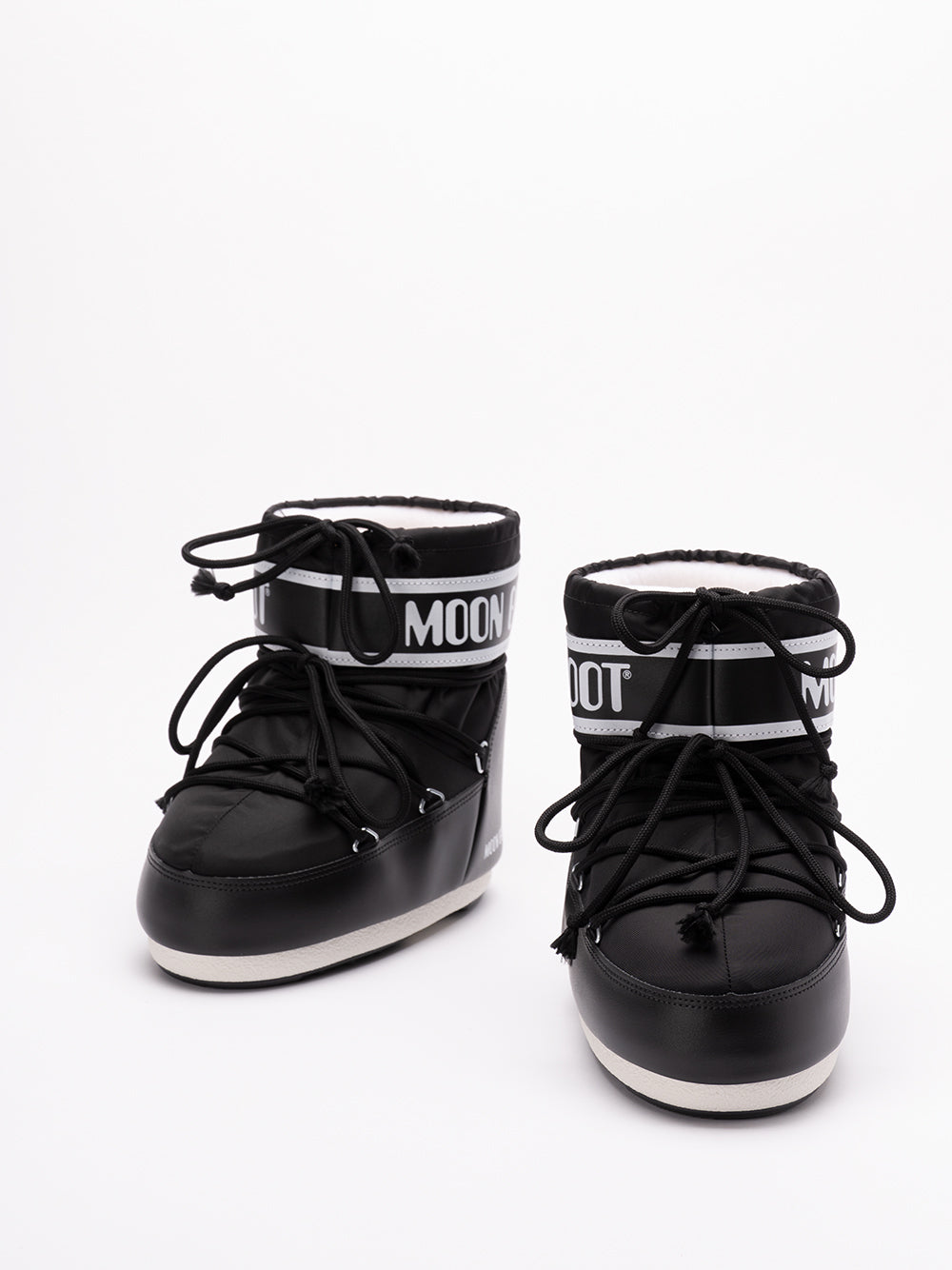 MOON BOOT `Icon Low Nylon` Boots N001 BLACK