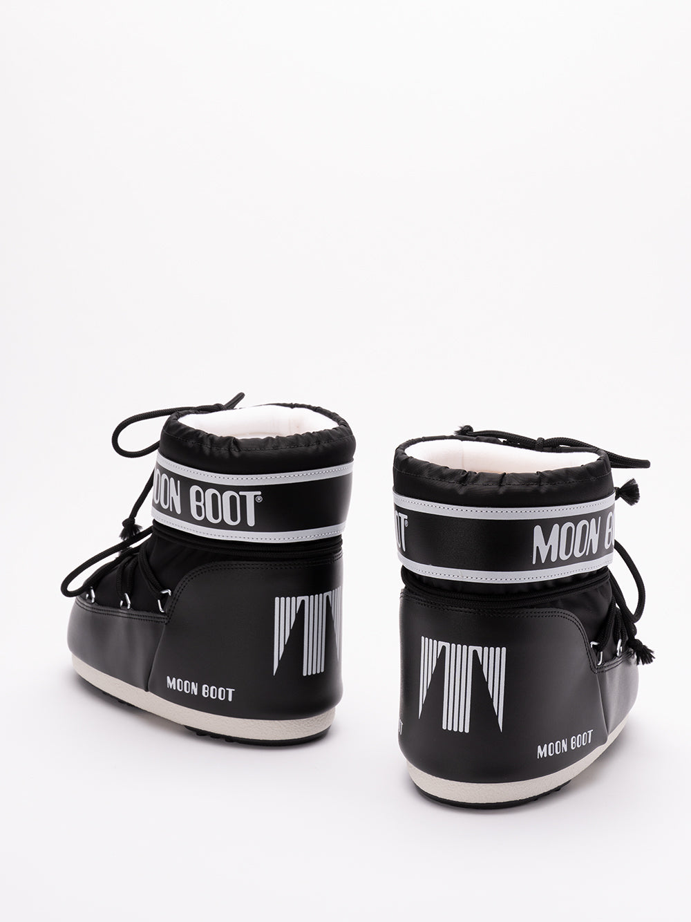 MOON BOOT `Icon Low Nylon` Boots N001 BLACK