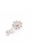 SELF-PORTRAIT Crystal Brooch SILVER