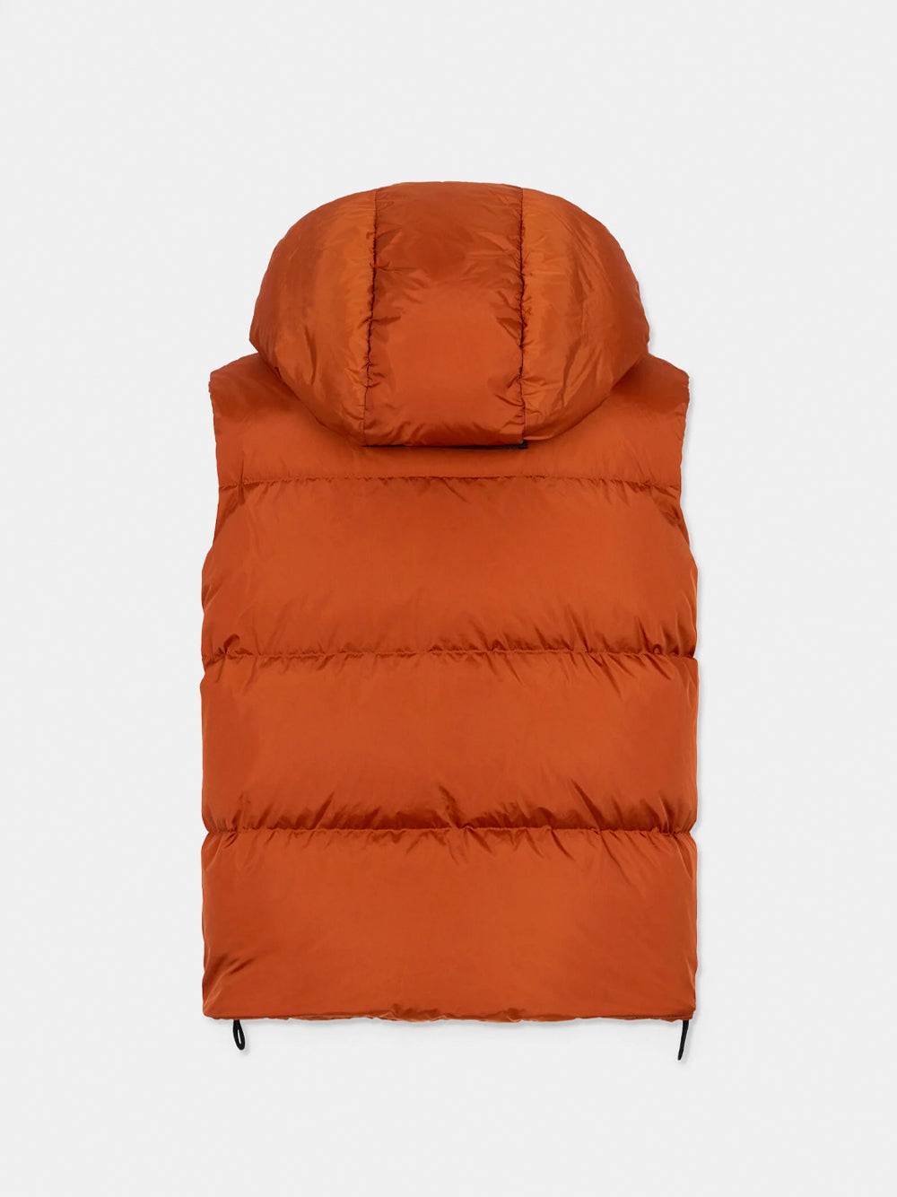 DSQUARED2 Hooded Down Vest 137 BRICK