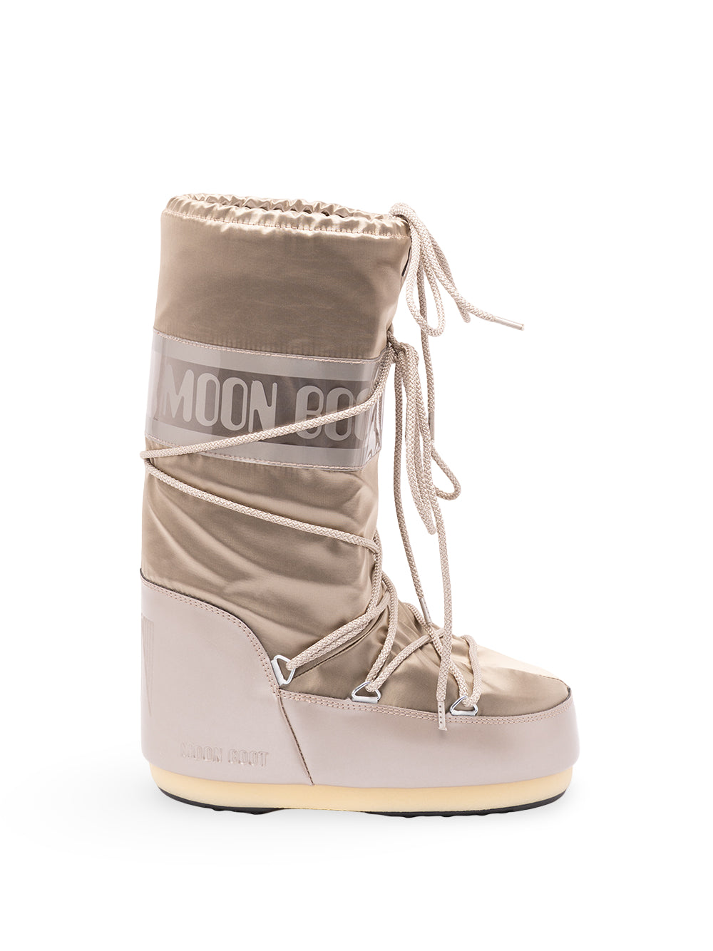 MOON BOOT `Icon Glance` Boots B003 PLATINUM