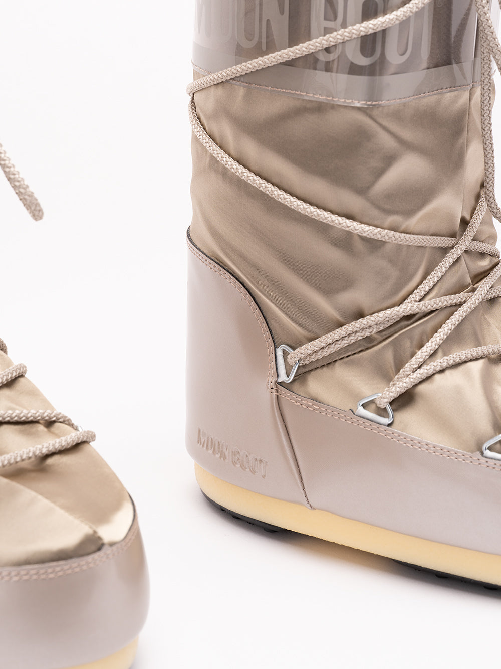 MOON BOOT `Icon Glance` Boots B003 PLATINUM